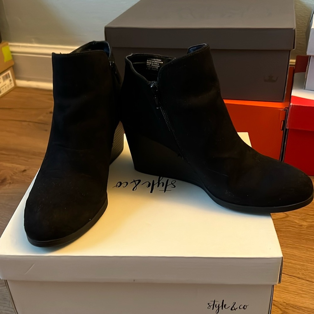 Wedge Boots